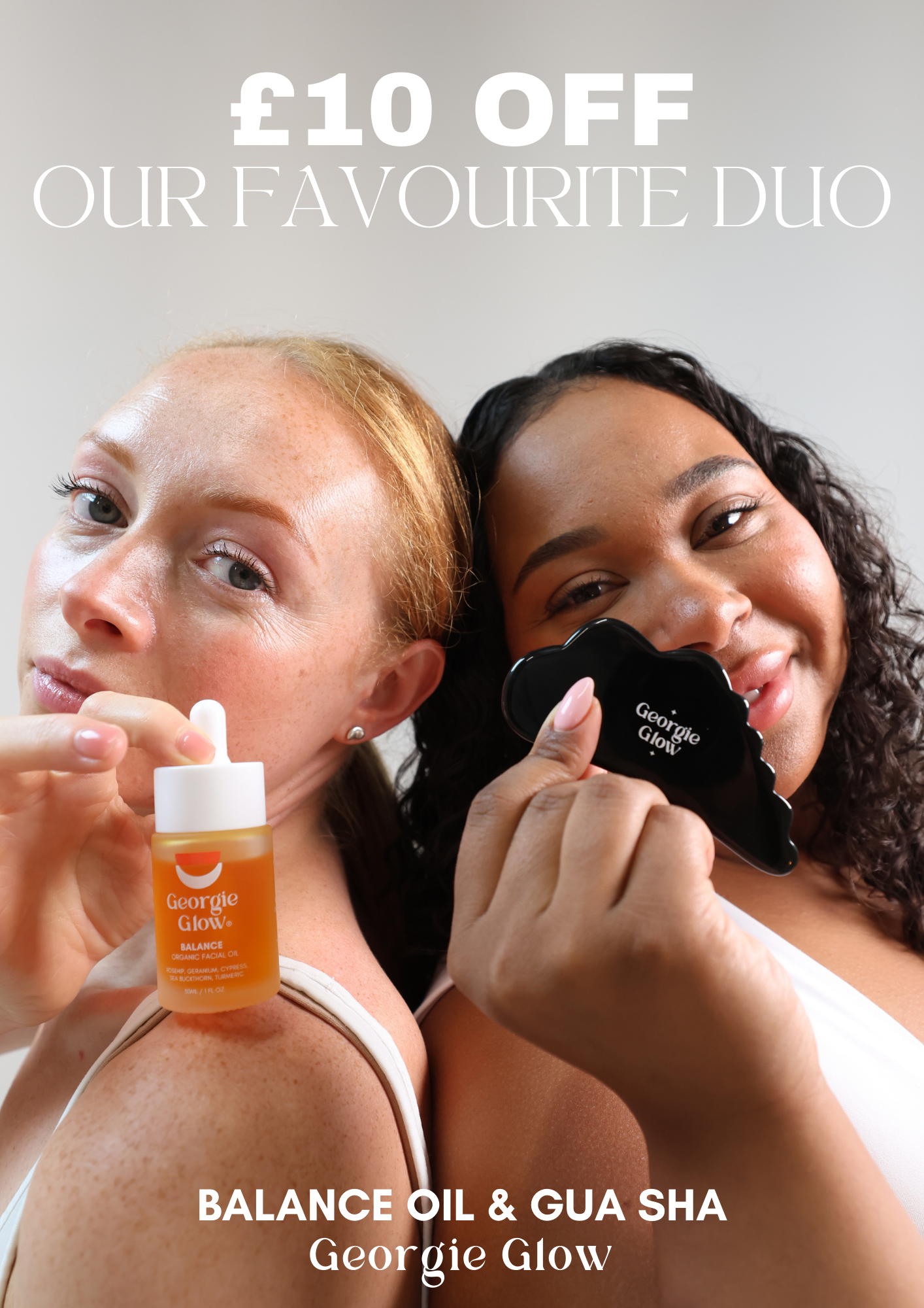 Balance Facial Oil & Ultimate Gua Sha - SAVE £4